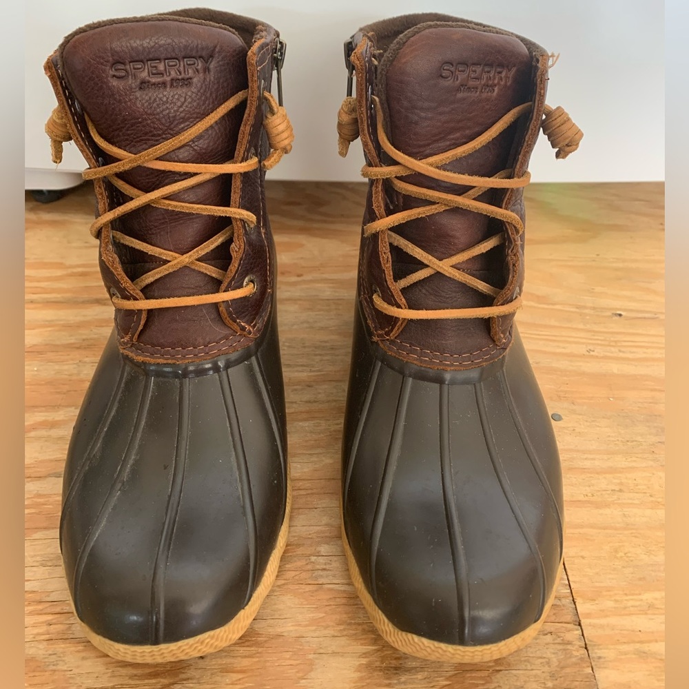 Women's Sperry duck boots